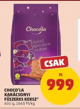 PENNY Choco'la Karácsonyi Fűszeres Keksz ajánlat