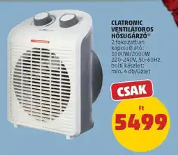 PENNY CLATRONIC VENTILÁTOROS HŐSUGÁRZÓ ajánlat