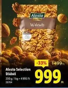 Lidl ALESTO SELECTION Dióbél ajánlat