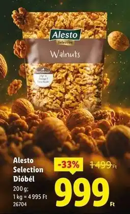 Lidl ALESTO SELECTION Dióbél ajánlat