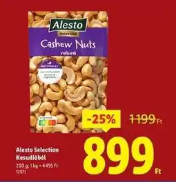 Lidl ALESTO SELECTION Kesudióbél ajánlat