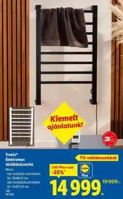 Lidl Tronic Elektromos törölközőszárító ajánlat