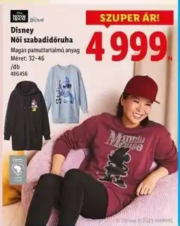 Lidl DISNEY Női szabadidőruha ajánlat