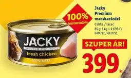 Lidl Jacky Prémium macskaeledel ajánlat