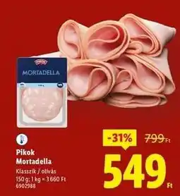 Lidl PIKOK Mortadella ajánlat