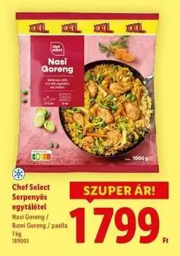 Lidl Chef Select Serpenyős egytálétel ajánlat