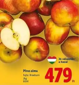 Lidl Piros alma ajánlat