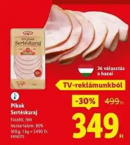 Lidl PIKOK Sertéskaraj ajánlat