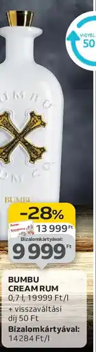 Auchan Bumbu cream rum ajánlat