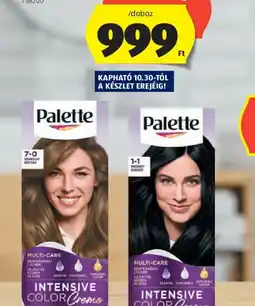ALDI Palette Intensive Color Creme Hajfesték ajánlat