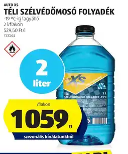 ALDI AUTO XS TÉLI SZÉLVÉDŐMOS FOLYADÉK ajánlat