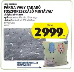 ALDI PÁRNA VAGY TAKAR FOSZFORESZKÁL MINTÁVAL ajánlat