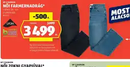 ALDI NŐI FARMERNADRÁG ajánlat