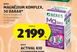 ALDI BÉRES MAGNÉZIUM KOMPLEX ajánlat