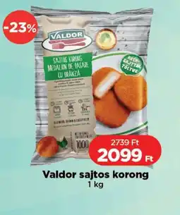 Real Valdor sajtos korong ajánlat
