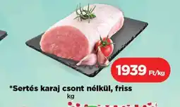 Real Sertés karaj ajánlat