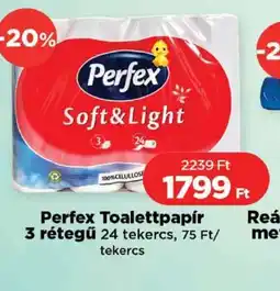 Real Perfex Toalettpapír ajánlat