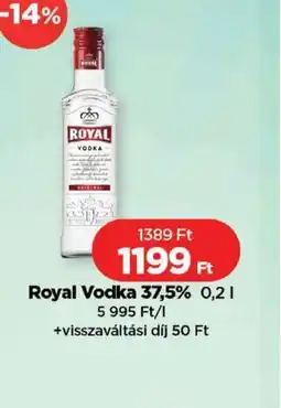 Real Royal Vodka ajánlat