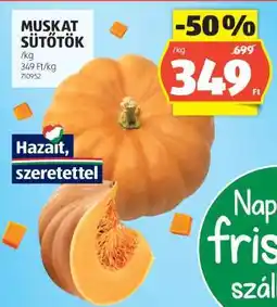 ALDI MUSKAT SÜTŐTÖK ajánlat