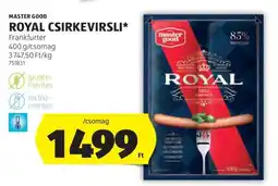 ALDI MASTER GOOD ROYAL CSIRKEVIRSLI ajánlat