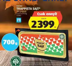 ALDI Magyar Trappista Sajt ajánlat