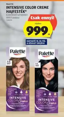 ALDI Palette Intensive Color Creme hajfesték ajánlat