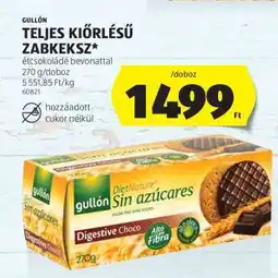 ALDI Gullón Teljes Kiőrlésű Zabkeksz ajánlat