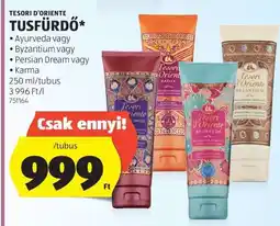 ALDI TESORI D’ORIENTE TUSFÜRDŐ ajánlat