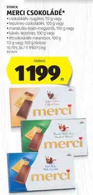 ALDI MERCI Csokoládé ajánlat