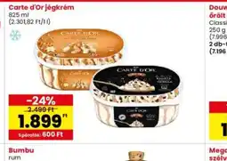 Interspar Carte D'Or jégkrém ajánlat