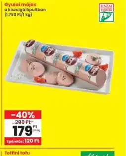 Interspar Gyulai májas ajánlat