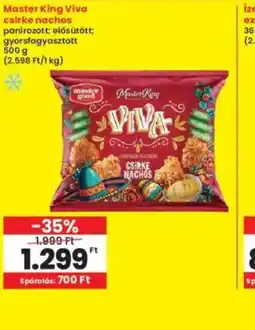 Interspar Master King Viva csirke nachos ajánlat