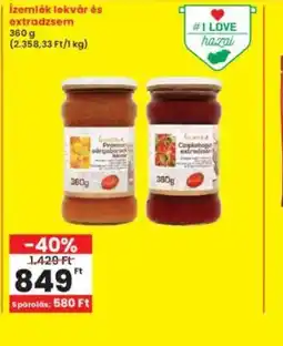 Interspar Ízemlék lekvár és extradzsem ajánlat