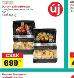 Interspar Durum száraztészta ajánlat