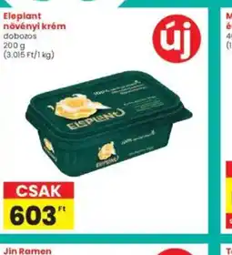 Interspar Eleplant növényi krém ajánlat