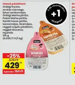 Interspar Hamé pástétom ajánlat