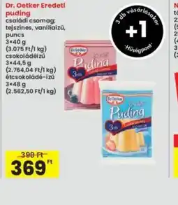 Interspar Dr. Oetker Eredeti puding ajánlat