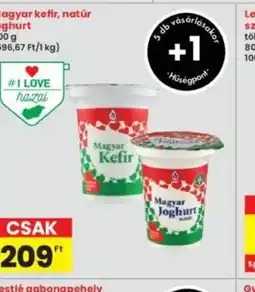 Interspar Magyar Kefir és Joghurt ajánlat