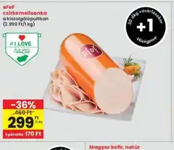 Interspar eFeF csirkemellsonka ajánlat
