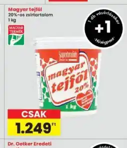 Interspar Magyar tejföl ajánlat