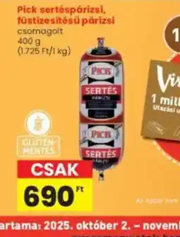 Interspar Pick sertéspárizsi ajánlat