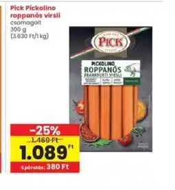 Interspar Pick Pickolino roppans virsli ajánlat