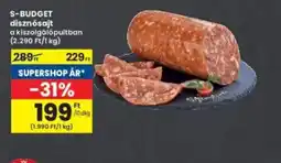 Interspar S-BUDGET disznsajt ajánlat