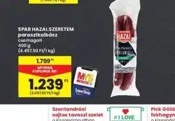 Interspar SPAR HAZAL SZERETEM parasztkolbász ajánlat