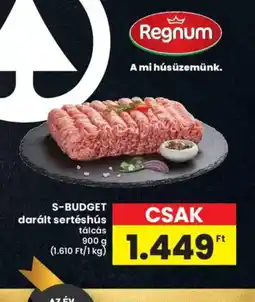 Interspar S-BUDGET darált sertéshús ajánlat