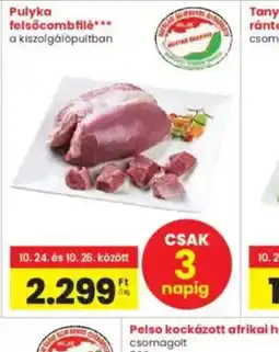 Interspar Pulyka felsőcombfié ajánlat