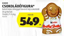 ALDI KINDER Csokoládéfigura ajánlat