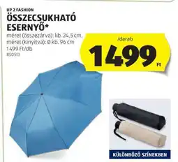 ALDI Összecsukható esernyő ajánlat