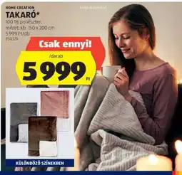 ALDI HOME CREATION TAKARÓ ajánlat