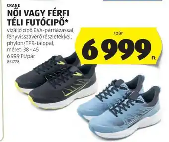 ALDI Női vagy férfi téli futócipő ajánlat